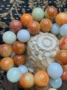 Multi color Jadeite 13mm(one)